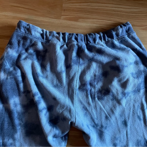 Ladies Aqua Addict Cropped Tie Dye Sweatpants - Sz L - Picture 8 of 9